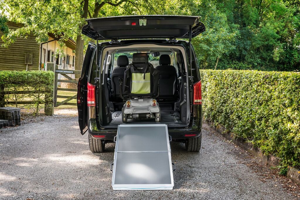 Aerolight Broadfold Wheelchair Ramp | Bentley Fielden Ltd
