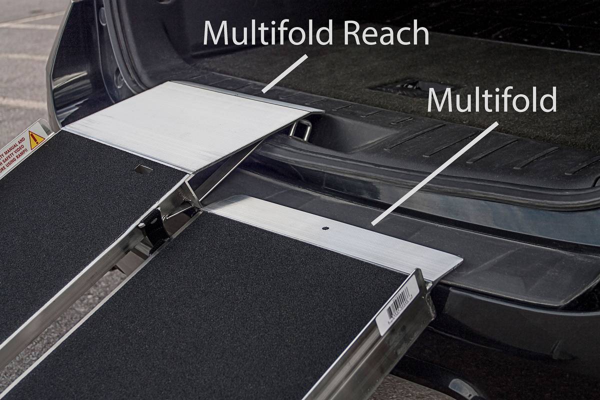PVI Multi-Fold Vehicle Ramp for Wheelchairs|Bentley Fielden